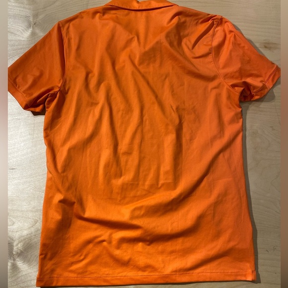 Nike Golf Men's Orange and Gray Polo Shirt Medium (MW) - Picture 12 of 14